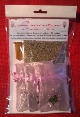 Lavender Sachet Kit, Priced Each