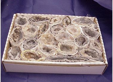 Occo Geode Halves, Sold by the Flat