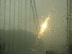 Rain on the GW Bridge, 11&quot;x 14&quot; Canvas, Price Each
