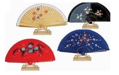 Decor Fans, Spanish Style, 15" Open, Priced Per 12 Pack Assorted
