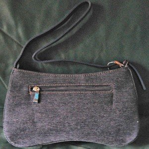 Ladies Hand Bag, Denim Material with Pockets, Priced Each