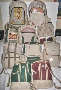 BackPacks, Himalayan Hem, THC-Free From Nepal