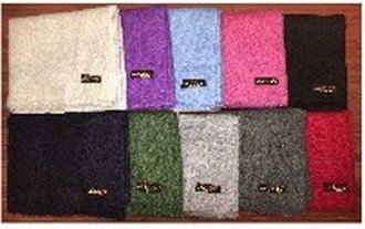 Cashmere Blend Scarves, 28" x 80", Solid Colors, Priced Each