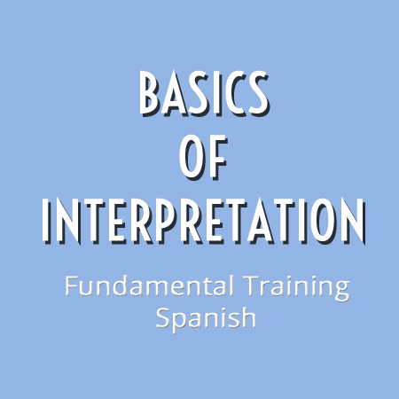 Basics of Interpretation