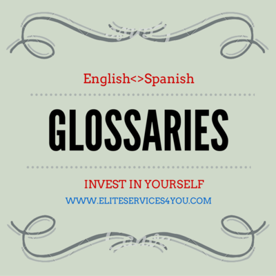 Glossaries