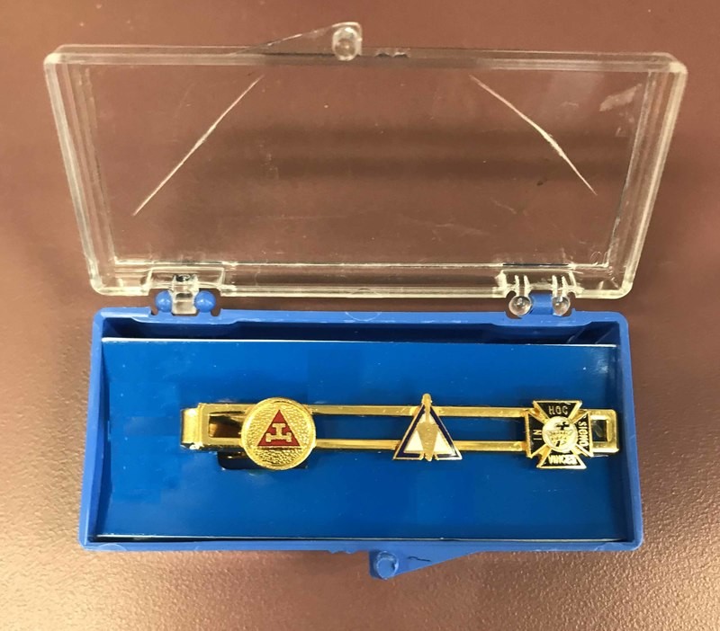 Tie Clasp, Chapter- Council- Commandery