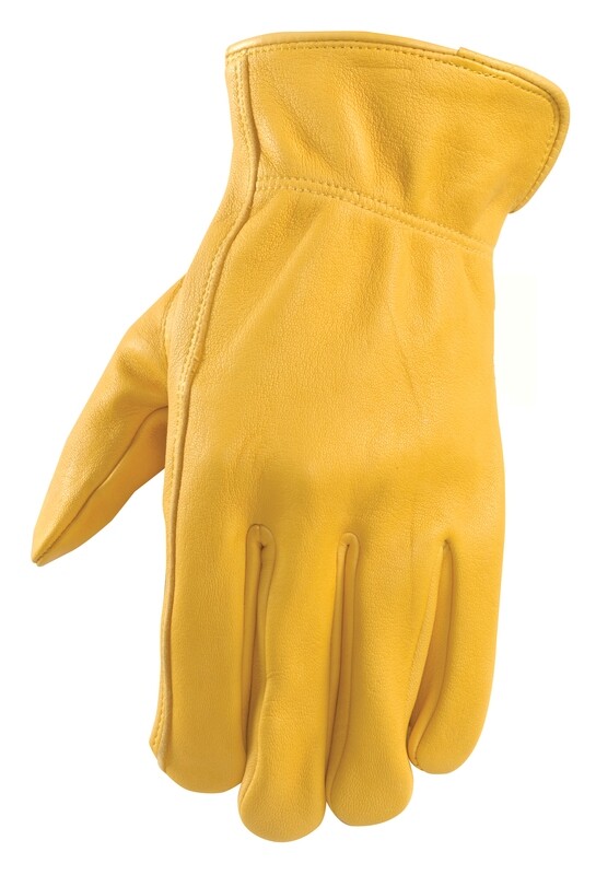 Gloves, Leather Buff Gloves (plain-no emblem)