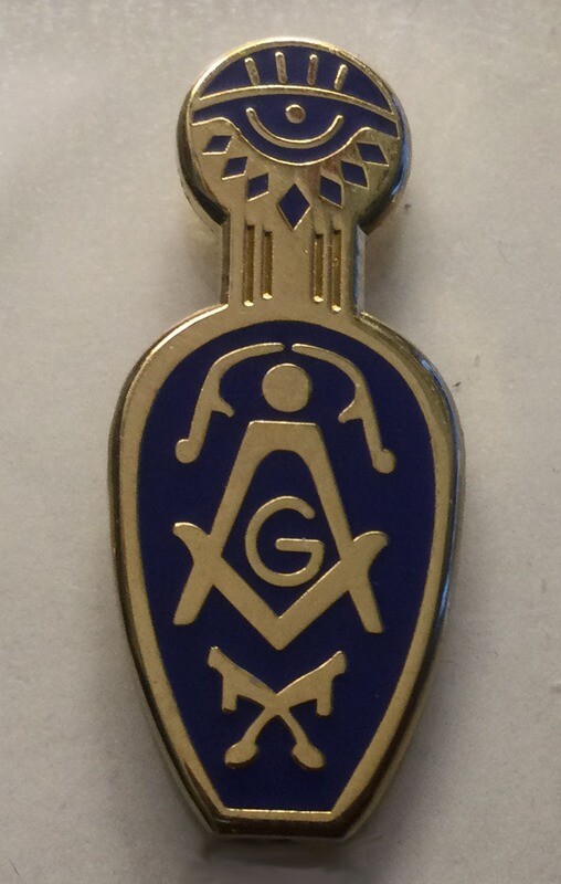 Lapel Pin,  Masonic Ladies Slipper   18