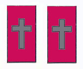 Shoulder Pins, Past Commander  (Pair)