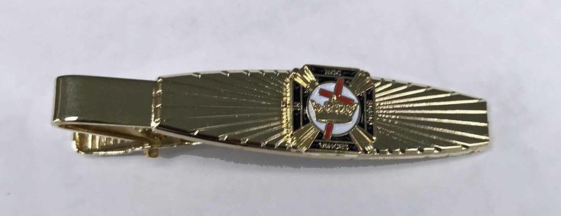 Tie Clasp, Knight Templar