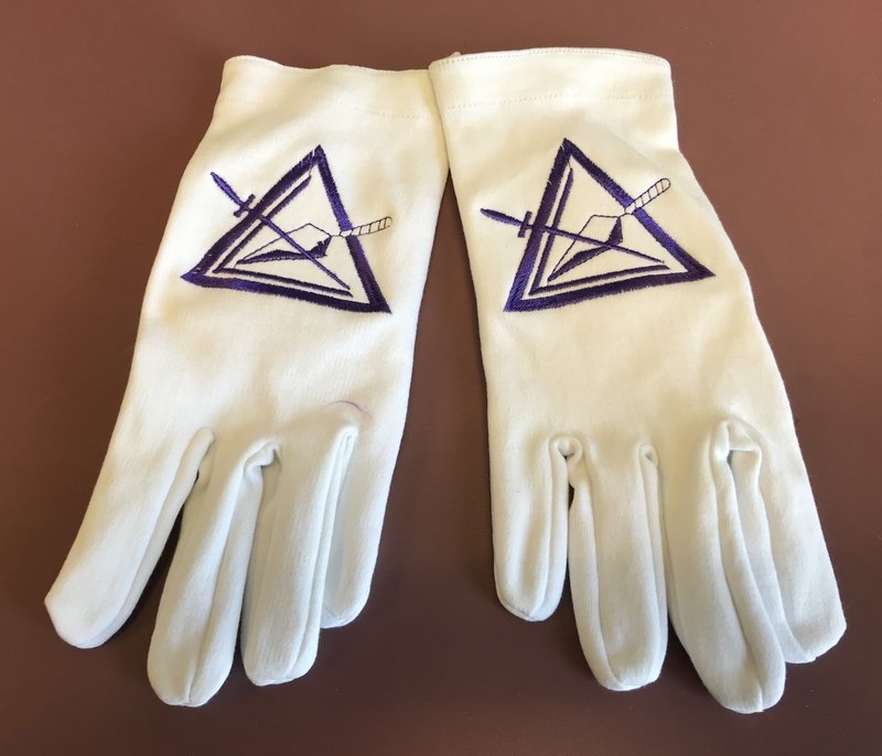 Gloves, White Council Cotton Gloves