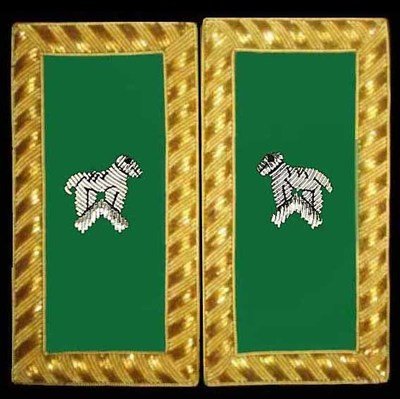 Embroidered Shoulder Rank Generalissimo (Gold Bullion) pair