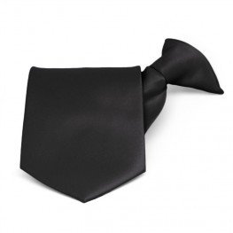 Tie, Clip-on (Black)