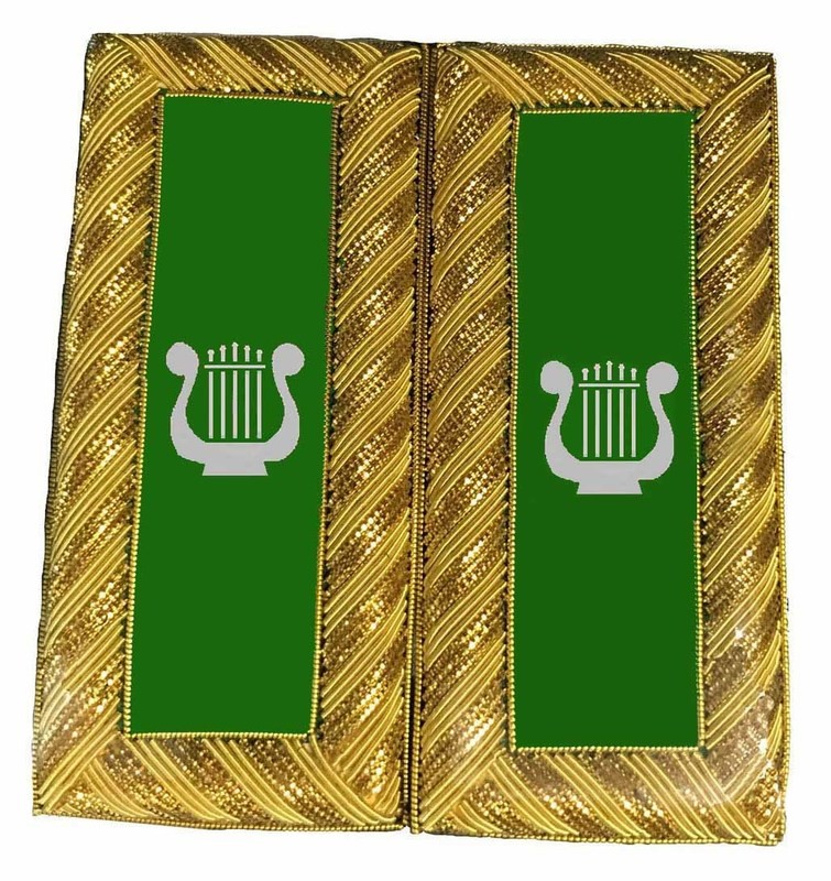 Shoulder Boards, Organist Shoulder Rank
