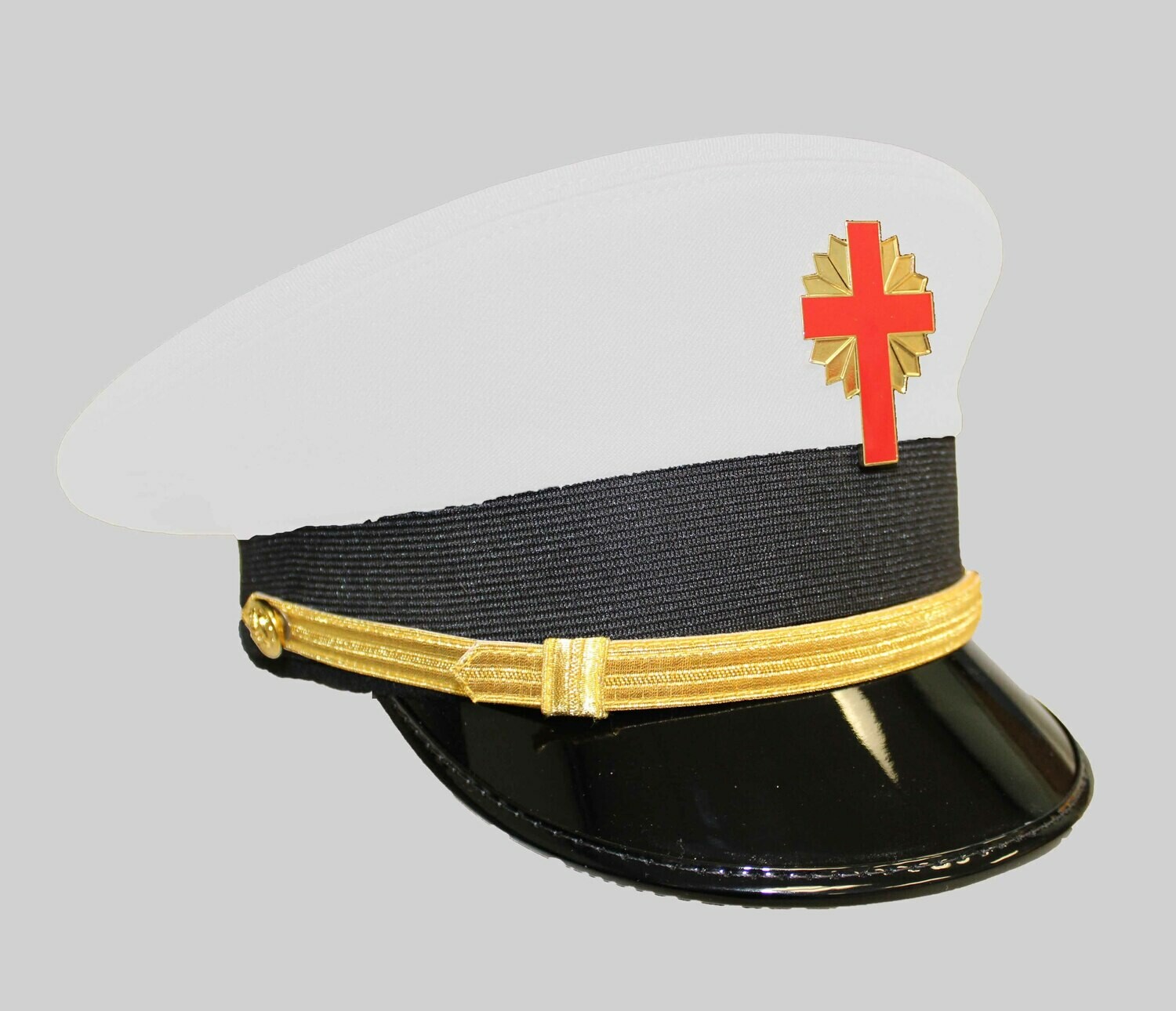 Cap, Sir Knight White Battalion Cap (cap badge not included)
