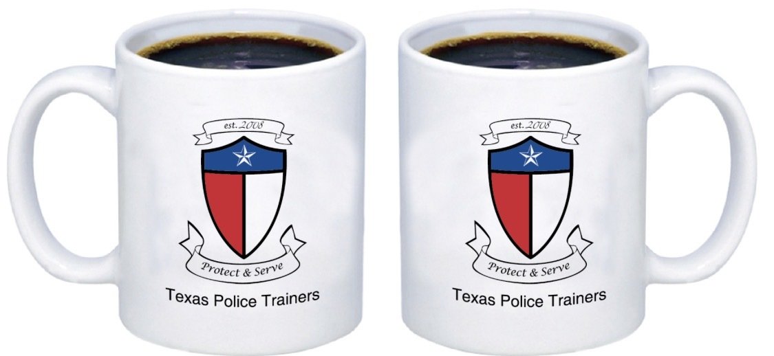 Texas Police Trainers Signature Mug ( This month's FEATURED ITEM)