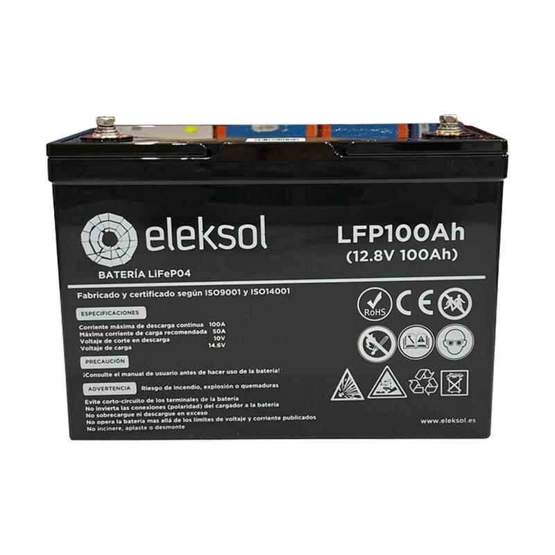 Batería Eleksol Litio 100Ah/12.8V Bluetooth AK
