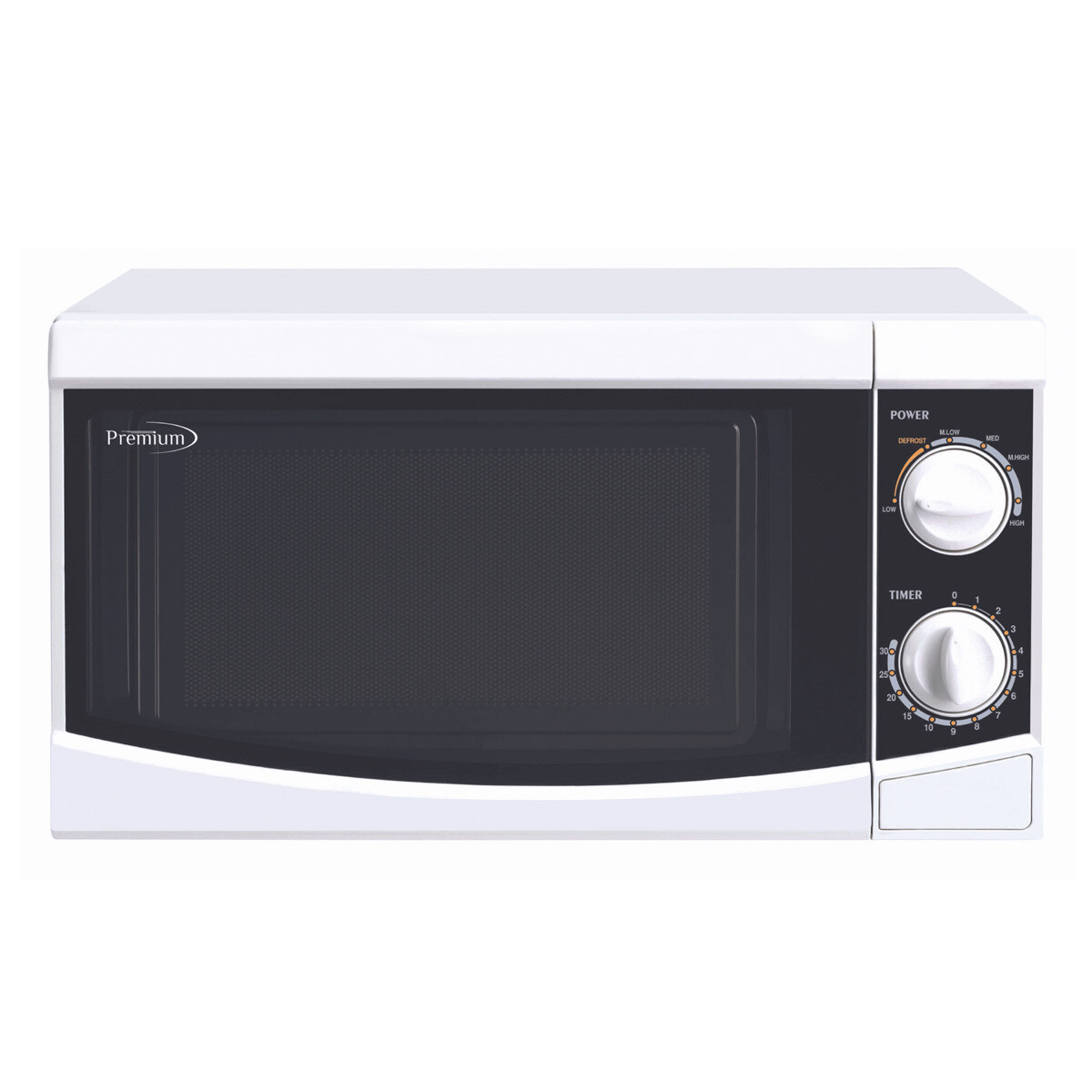 Microwave - 0.7 Cubic Feet - White - Manual UL - IN BOX.