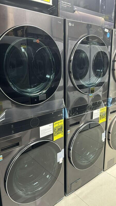LG THING Q STACKABLE WASHER/DRYER OPEN BOX CAPACIDAD WASHER 4.5 DRYER 7.0