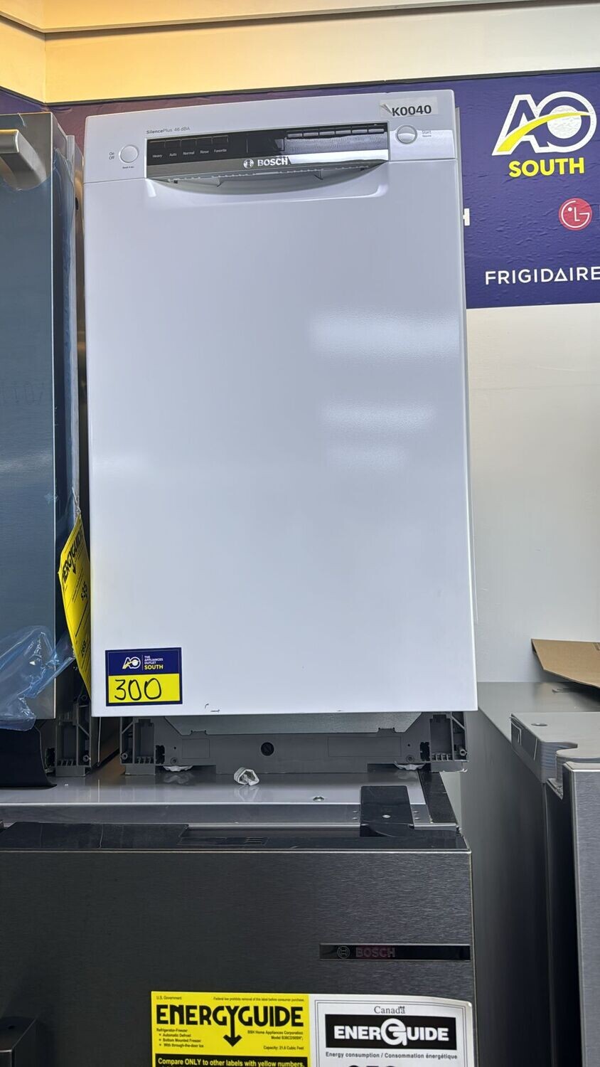 Dishwasher white 18”  Bosch