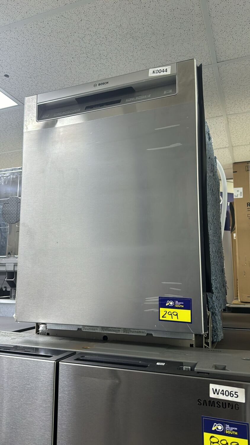 Bosch Dishwasher stainless K-0044