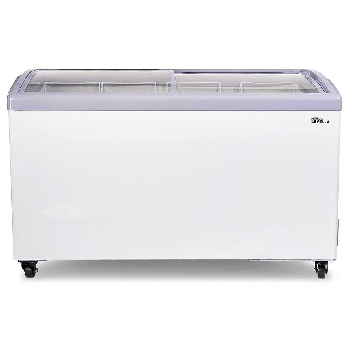 9.5 ft³ Curved Glass Door Freezer/refrigerator Display