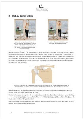 Büro-Workout. Richtig sitzen, schmerzfrei durch den Büroalltag. (PDF)