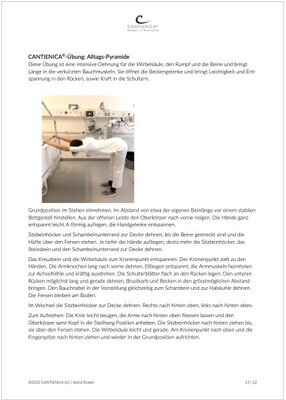 CANTIENICA®-Übungen für Pflegende (PDF)