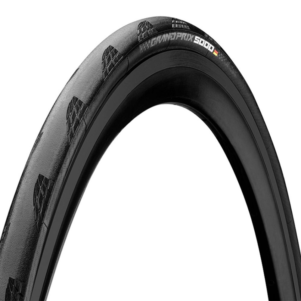 Continental Grand Prix 5000 Tire - Clincher, Folding, BlackChili, Vectran Breaker, LazerGrip, ACT