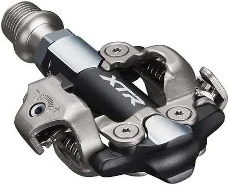 Shimano XTR M9100 pedals with cleat
