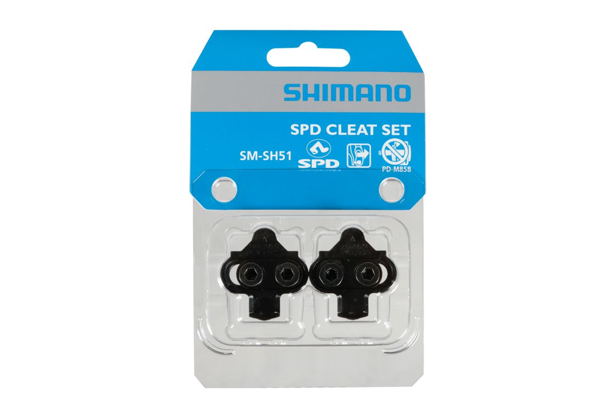 Shimano SPD Cleat Set - Mountain Bike Cleats, Size: SM-SH51 (Single Release)