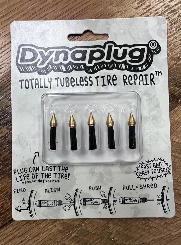 Dynaplug Tubeless Tire Repair Plugs Refill, Pointed Tip, 5 pack