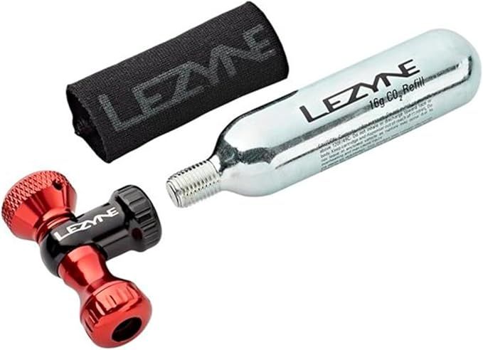 Lezyne CONTROL DRIVE CO2 WITH 16G CARTRIDGE GLOSS RED