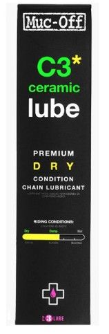 Muc-Off C3 Dry Ceramic Bike Chain Lube - 120ml, Drip