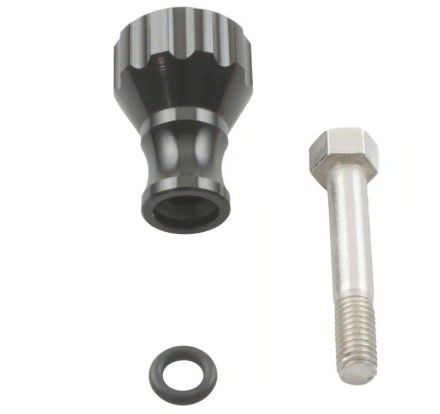 K-EDGE Go Big Thumb Screw for Action Camera or Light: Aluminum, Black