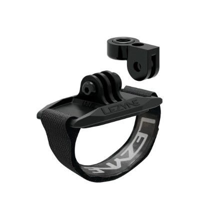 Lezyne LED HELMET MOUNT - GoPro, Black