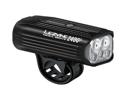 Lezyne MEGA DRIVE 2400+ FRONT BLACK