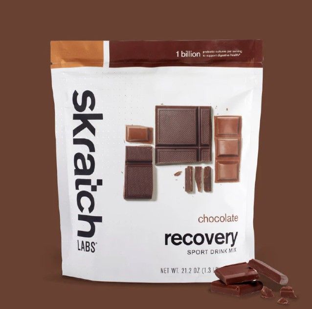 Skratch Labs Recovery Sport Drink Mix, Color: Chocolate, Size: 12 Serving Bag