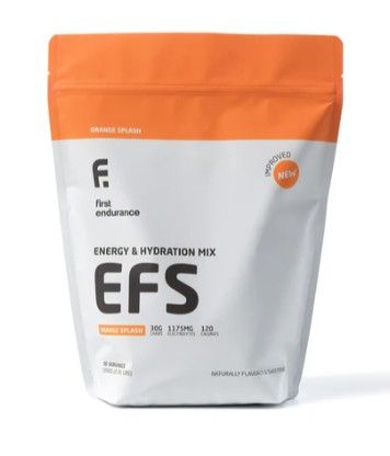 First Endurance EFS Energy and Hydration Mix, Color: Orange Splash, Size: 30 Serving Bag