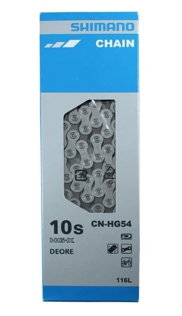 Shimano Deore CN-HG54 Chain 10-Speed, 116 Links, Silver
