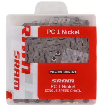 Sram Chain, PC 1, Single-Speed, 114L with Snap Lock Connector