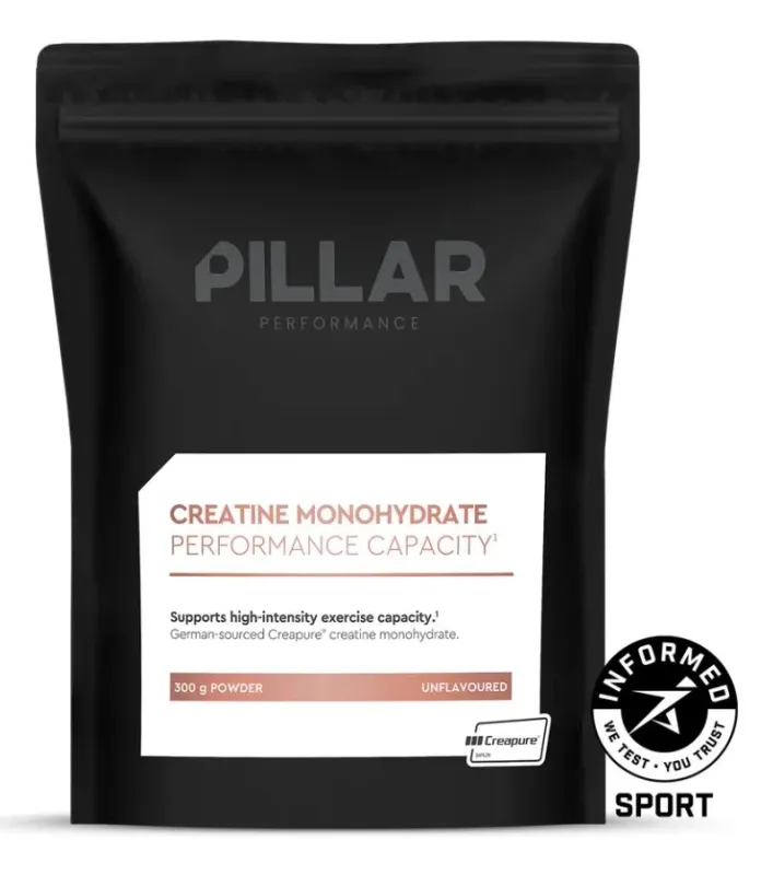 Pillar Performance Creatine Monohydrate Performance Capacity Unflavored 60 servings