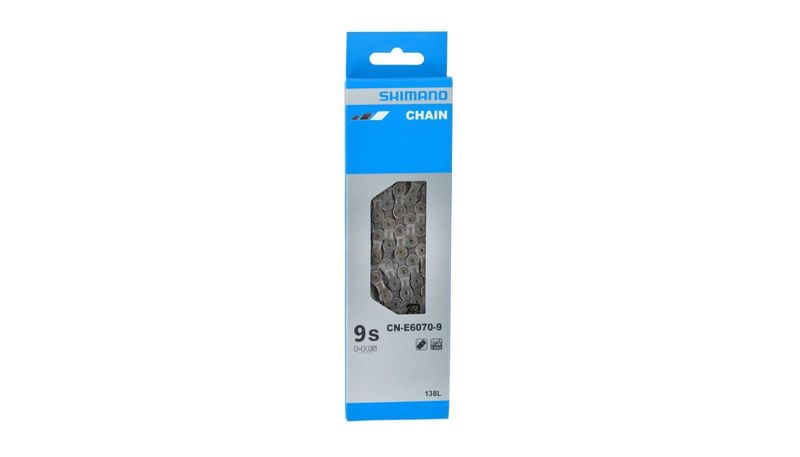 Shimano CN-E6070-9,  9-Speed Chain 138 Links, Connect Pin X 1