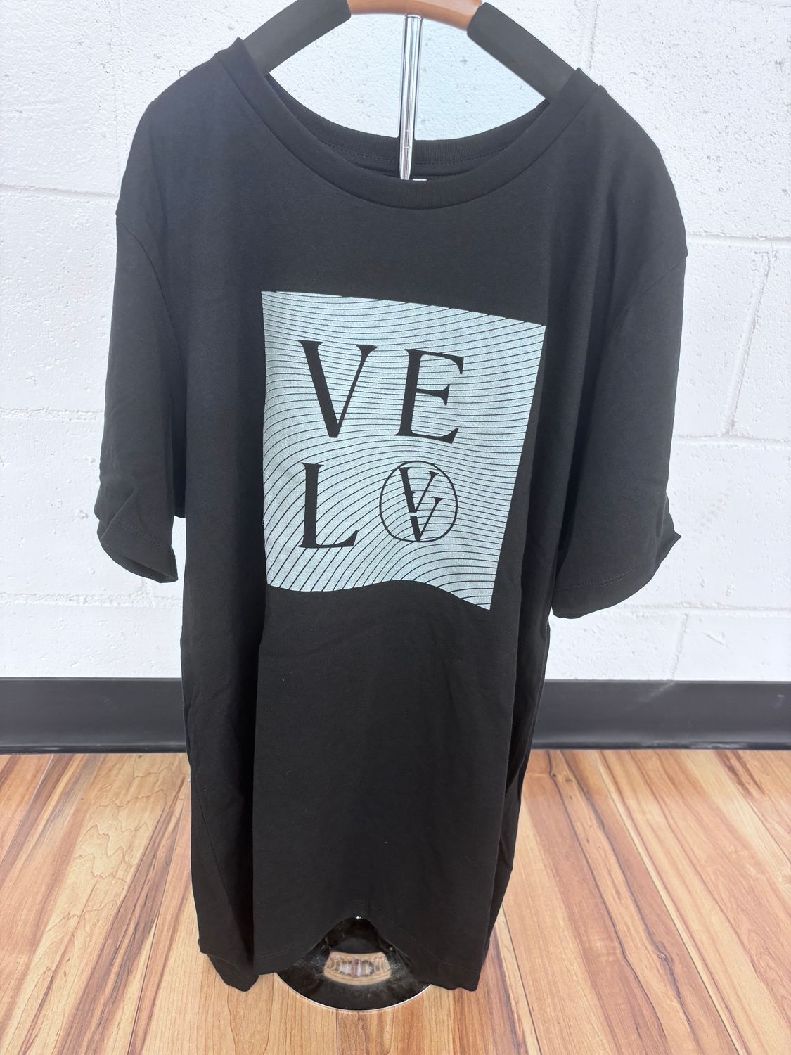 Custom Ink 'LOVE' Velo T-Shirt, Color: Black, Size: Small, Gender: Men's