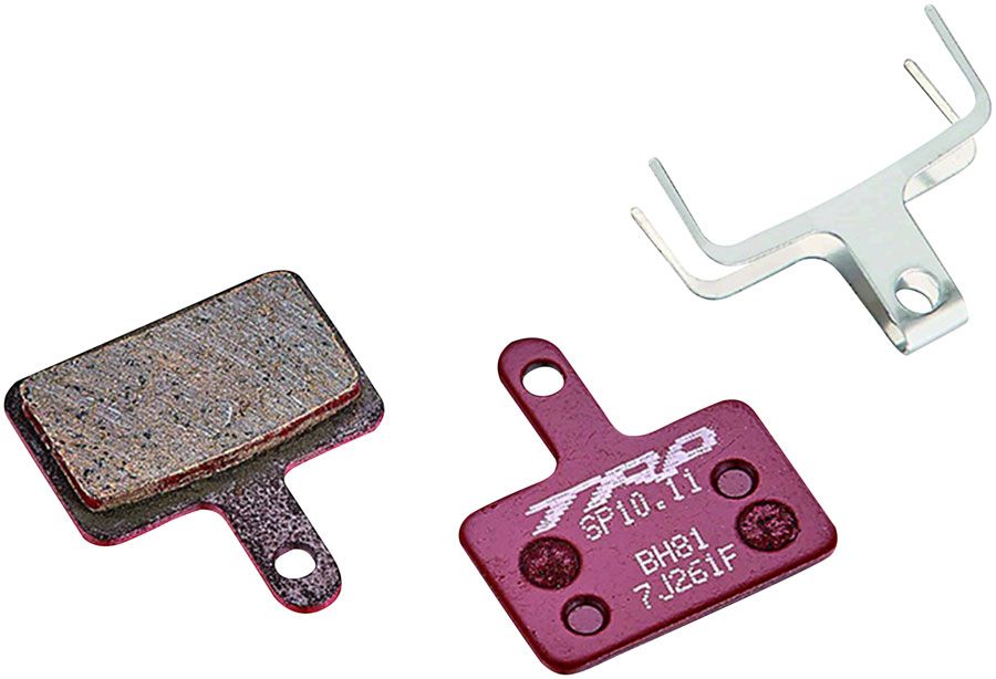 TRP SP10.11 Disc Brake Pads - Semi-Metallic Organic Compound, For TRP 2-Piston Disc Brakes