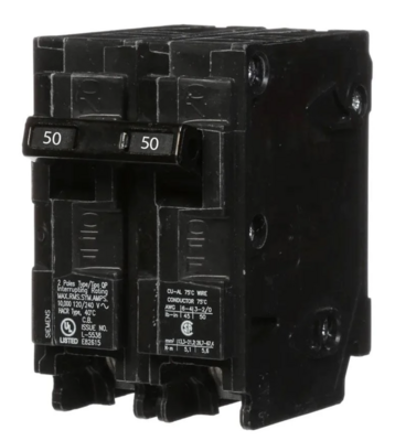 PLUG ON  TYPE QP 10 KA CIRCUIT BREAKER