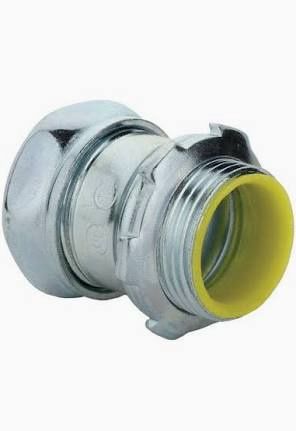 1/2&quot; EMT INSULATED COMPRESSION CONNECTORS