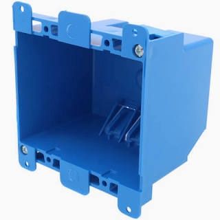 2-GANG OLDWORK PVC DEVICE BOX