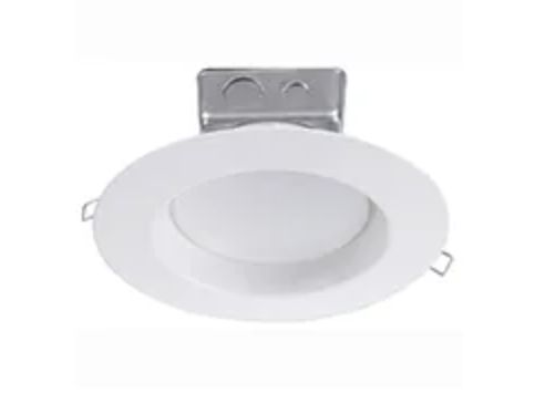 ProLED Commercial Retrofit Downlight 6in 15W 2700K 120-277V Dimmable Baffle Trim Junction Box