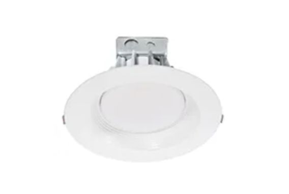 ProLED Commercial Retrofit Downlight 8in 30W 4000K 120-277V Dimmable Baffle Trim Junction Box